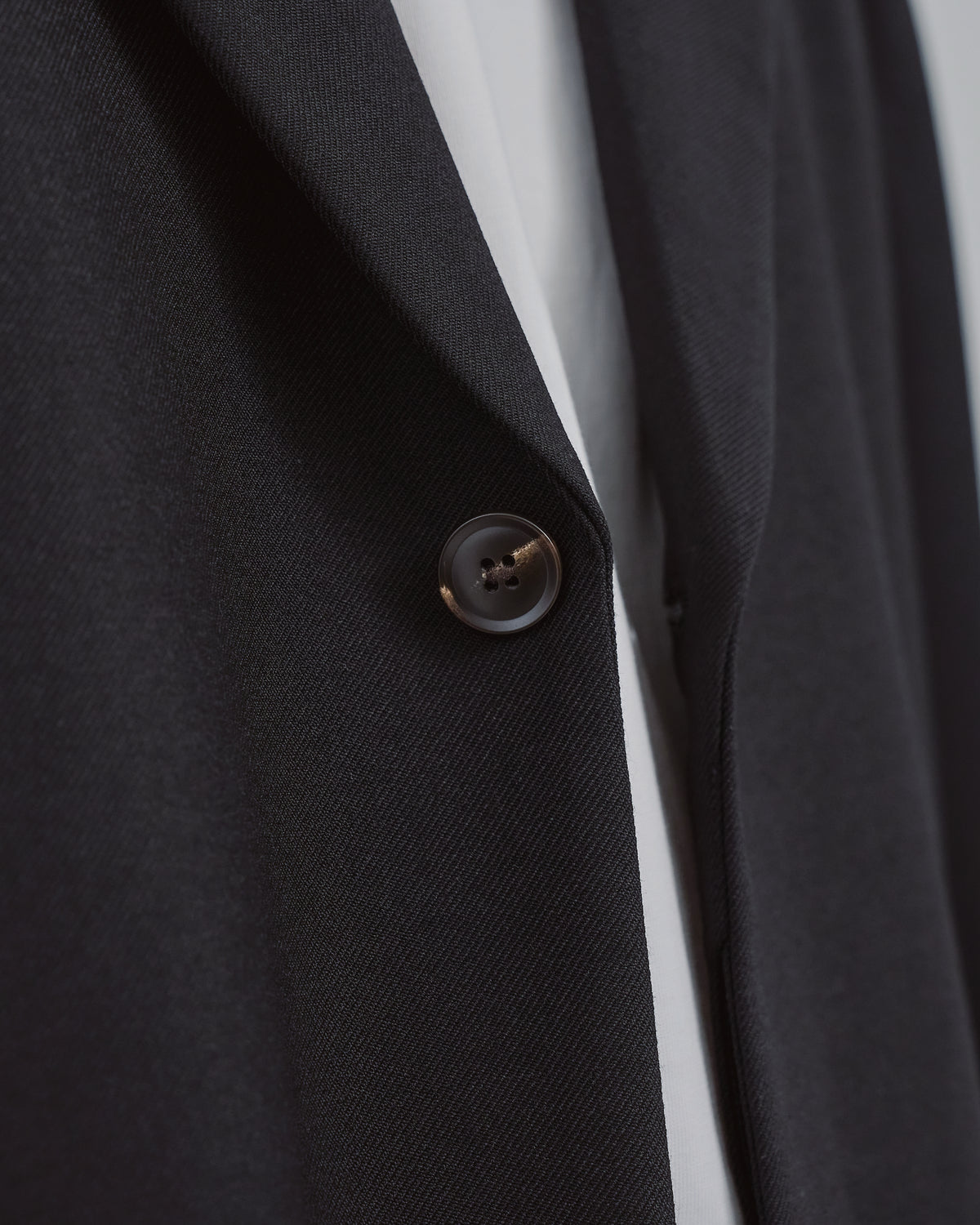 Single-Breasted Tailored Jacket -black-(4)