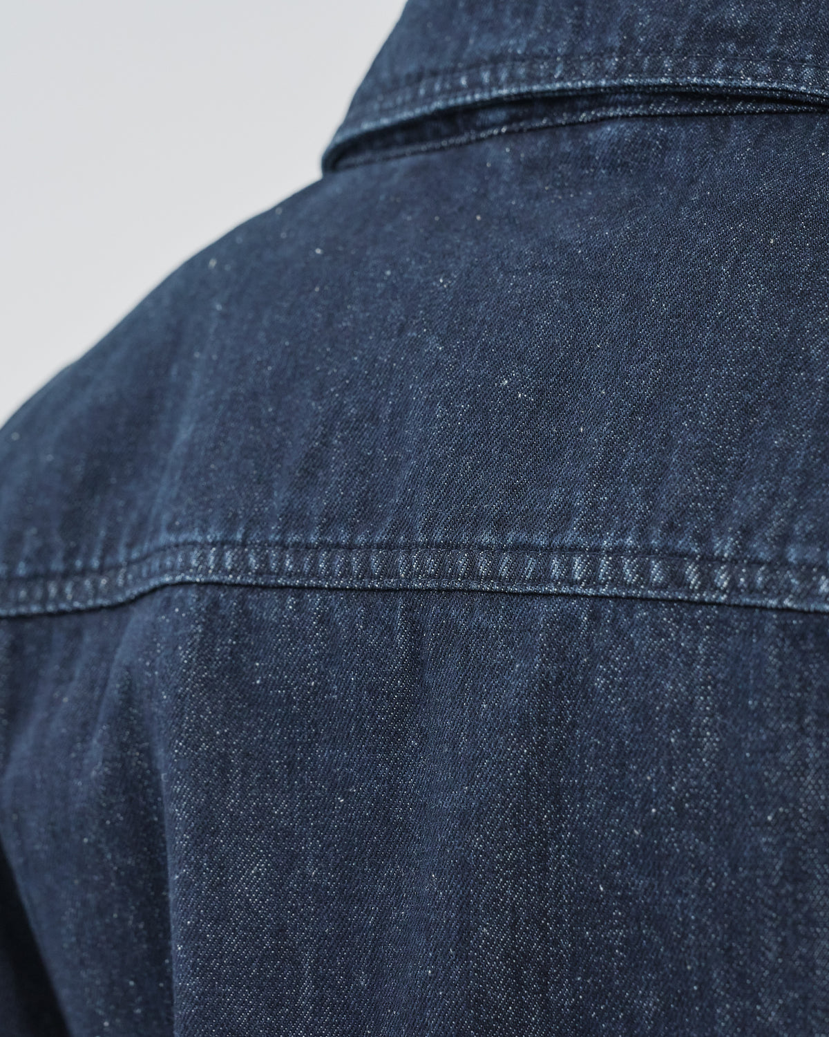 Relaxed Fit Denim Jacket -indigo-(12)