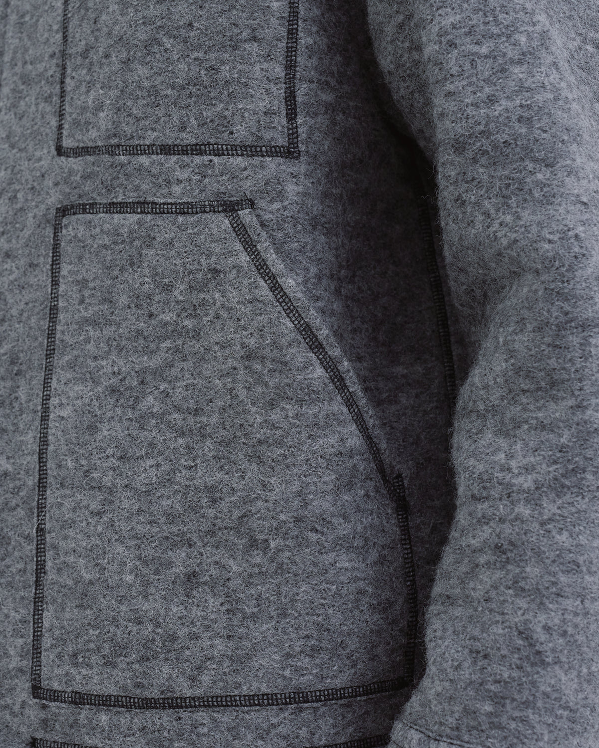 Sliver Knit Jacket -gray-(5)