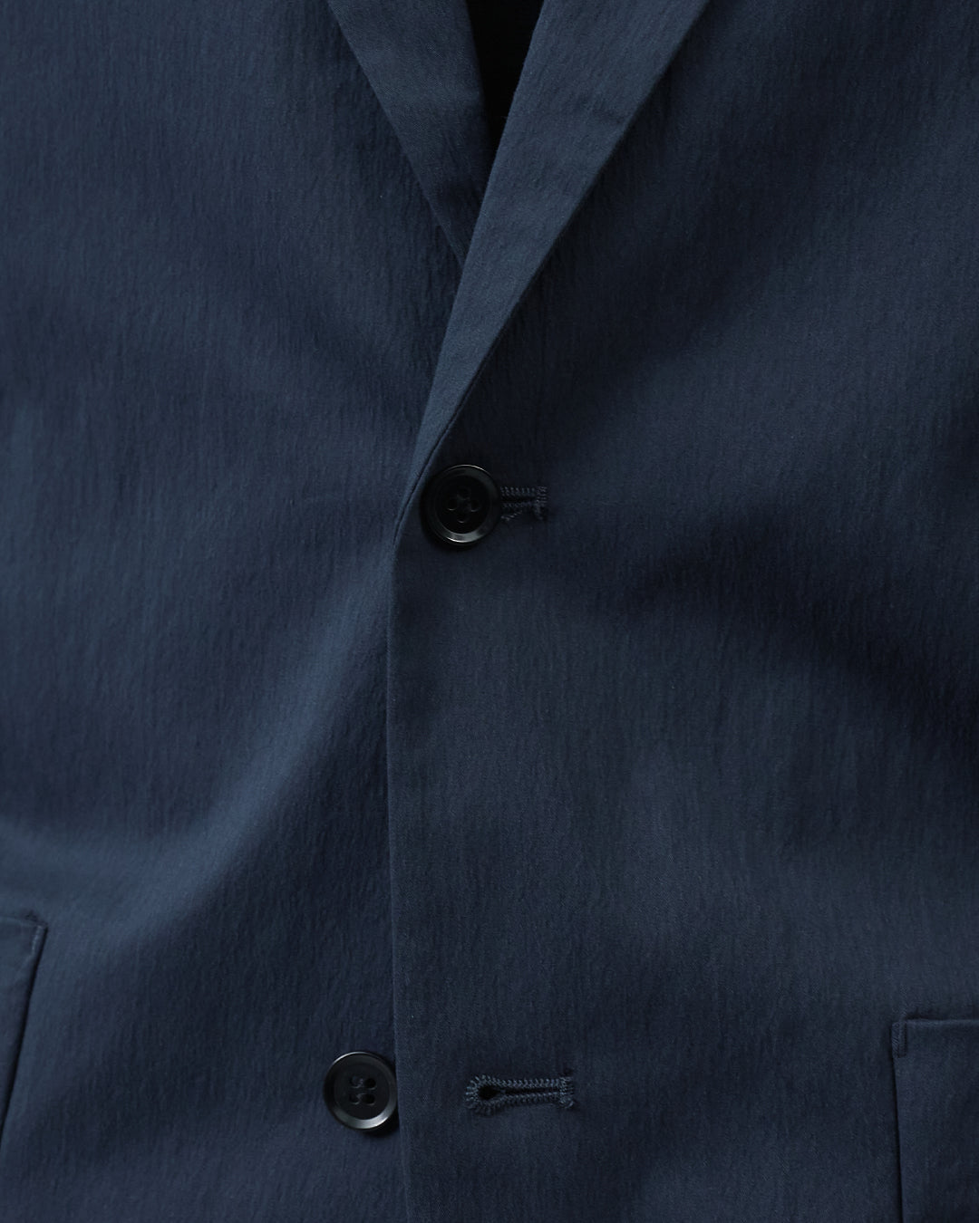 Cotton×Nylon Easy Tailored Jacket -navy-