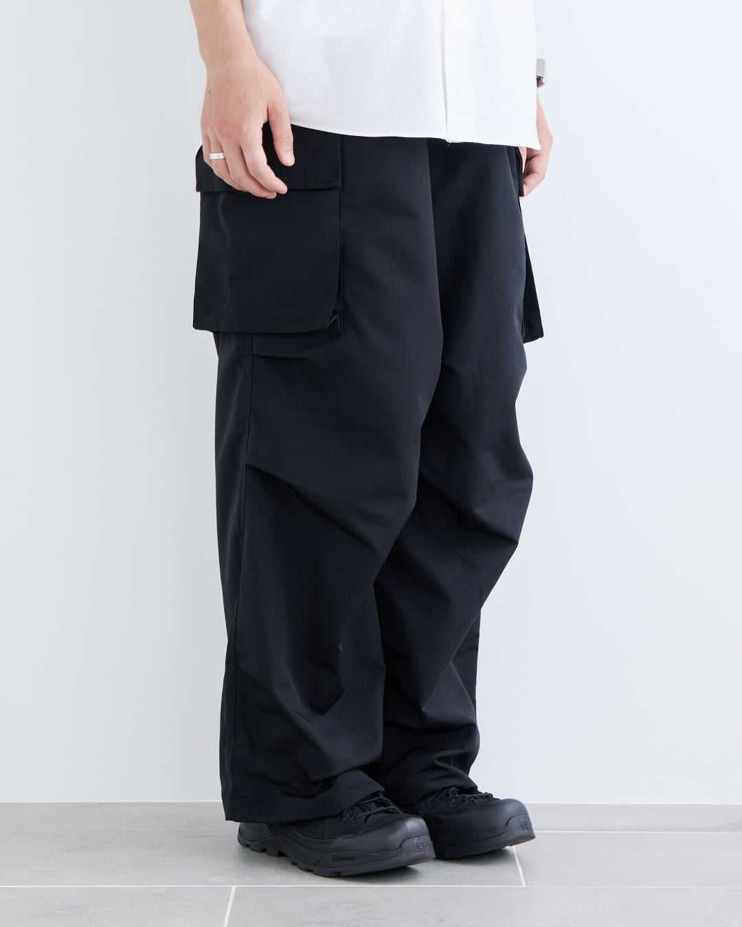 Wide Straight Cargo Pants