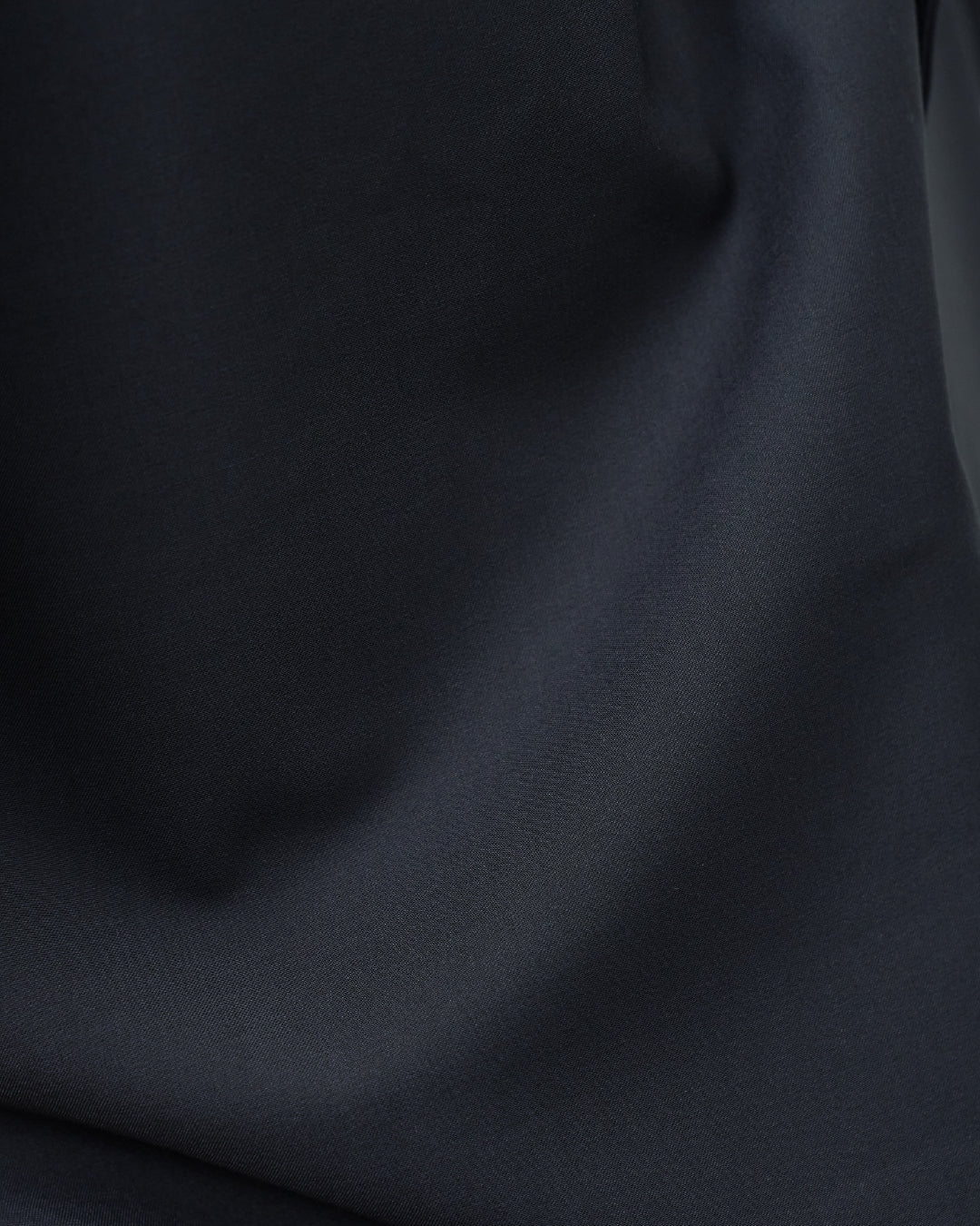 Italian Open-Collar S/S Shirt -navy-