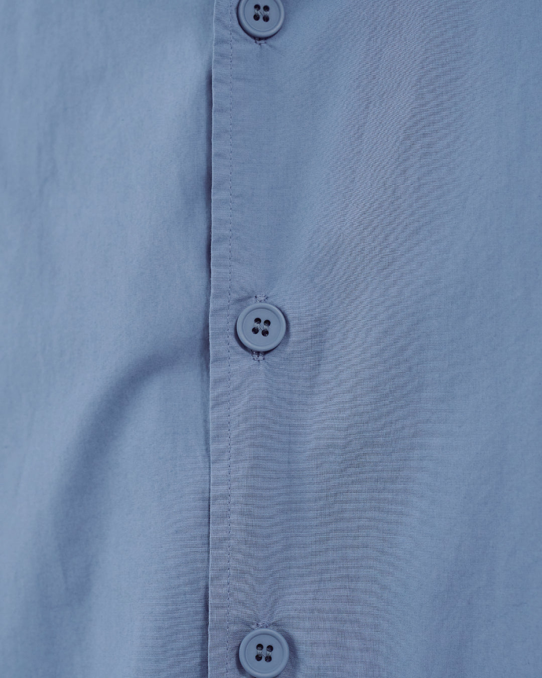 Garment Dyed L/S Shirt -blue-