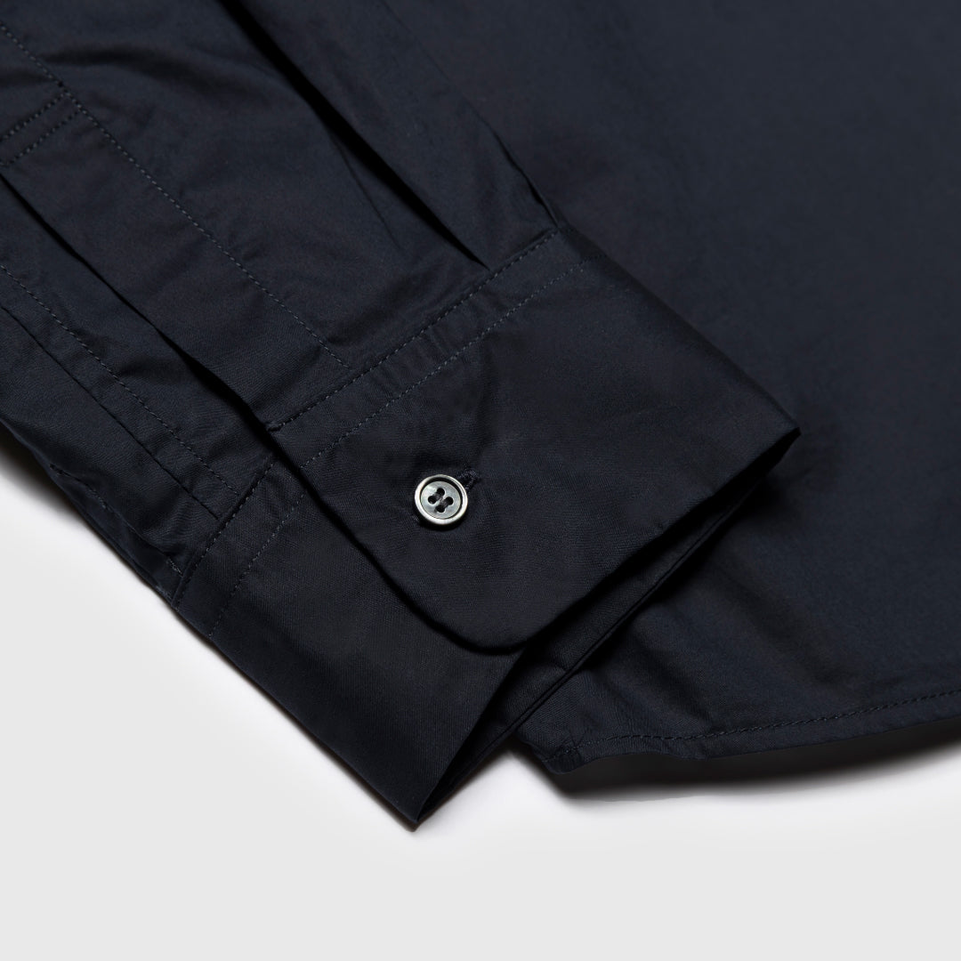 Relaxed Fit L/S Shirt -navy-