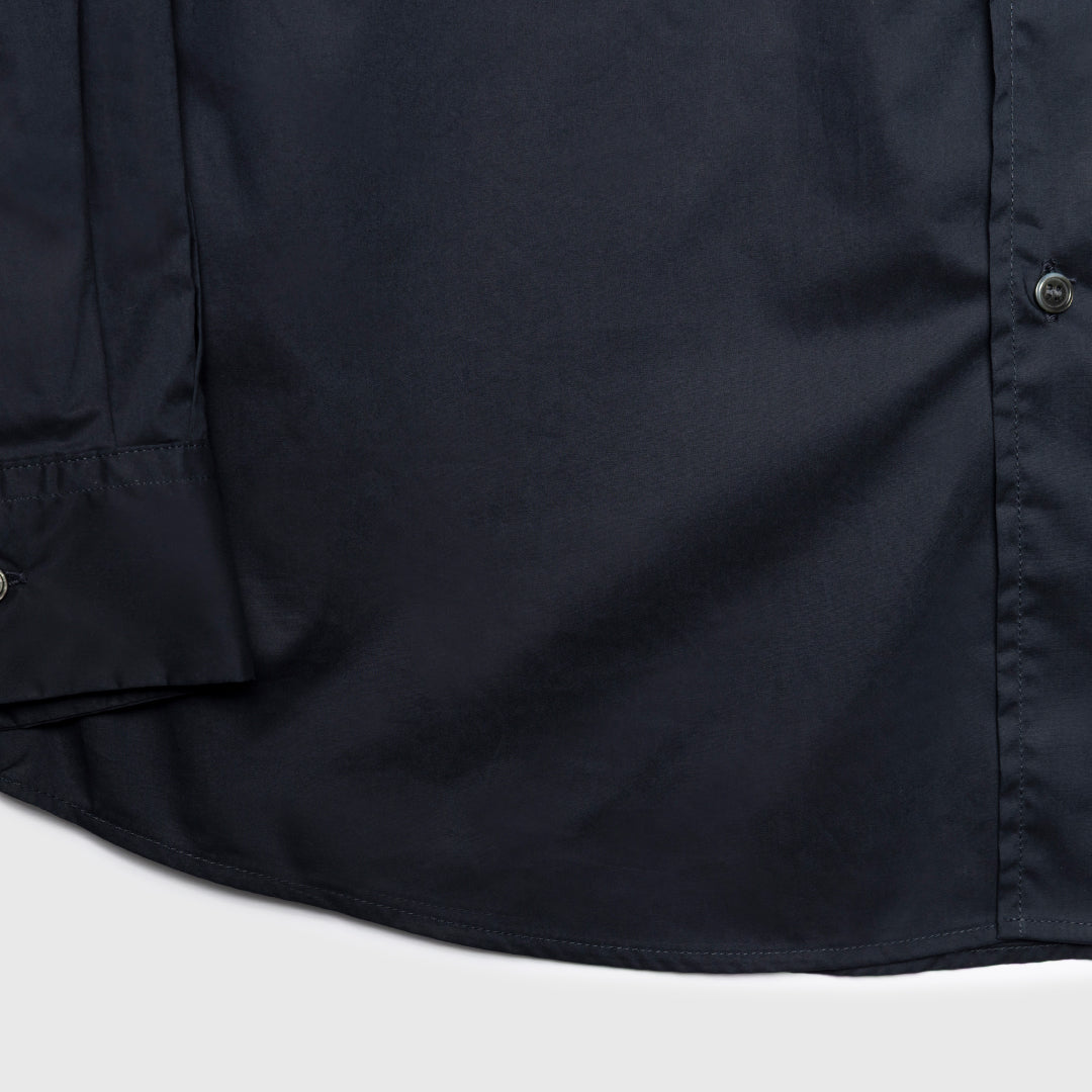 Relaxed Fit L/S Shirt -navy-