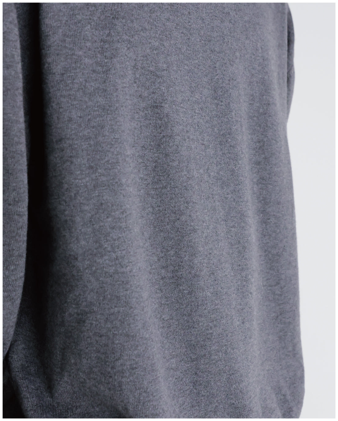 14G Cashmere Mix Highneck Knit -dark gray-