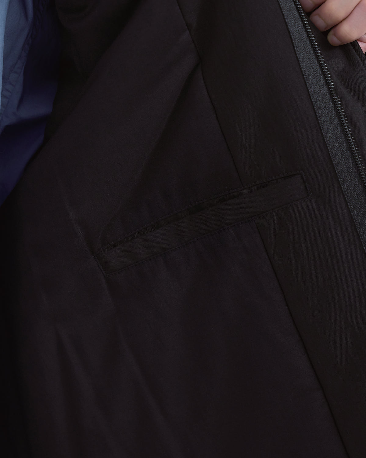 Padded CPO Jacket -black-