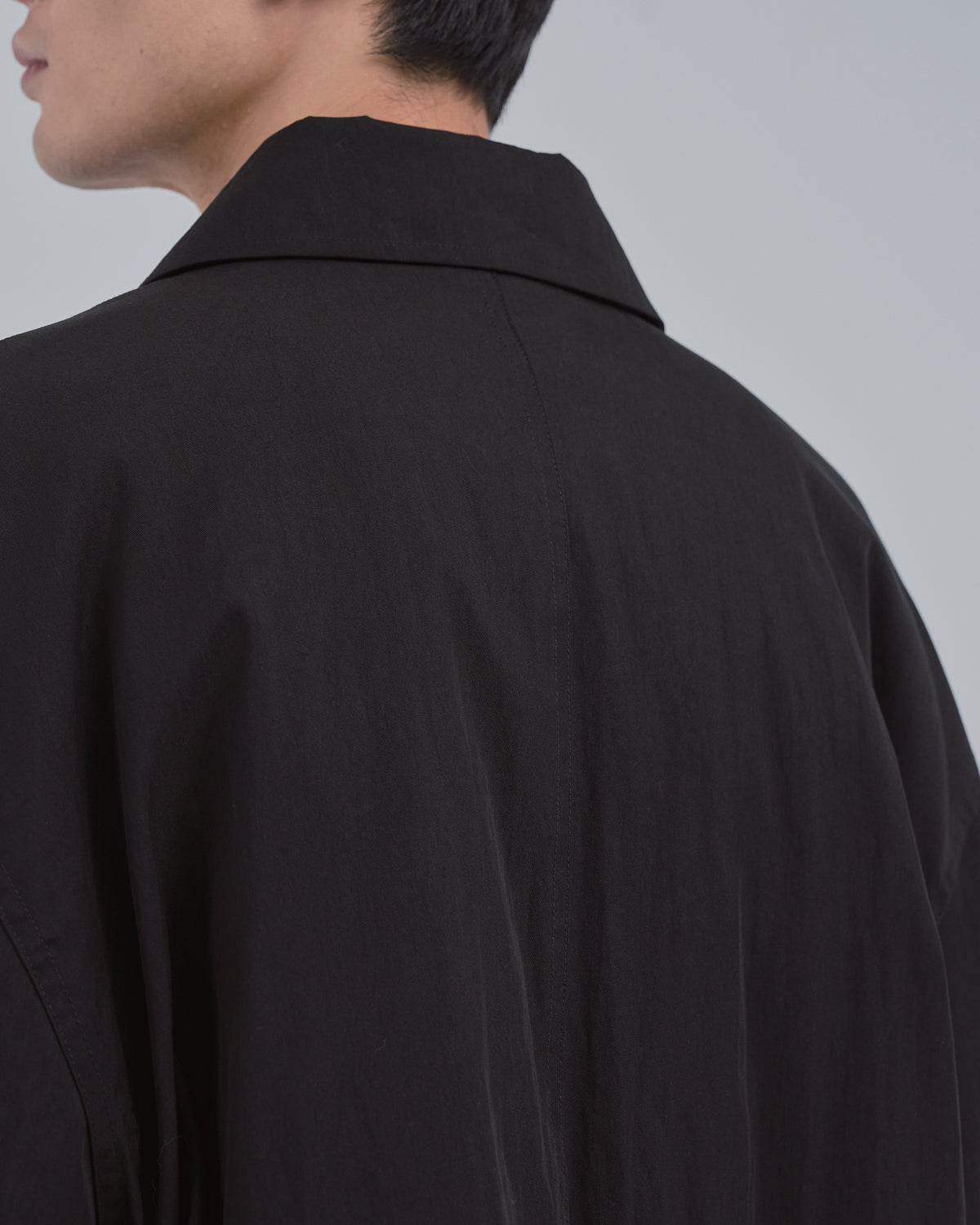 Padded CPO Jacket -black-