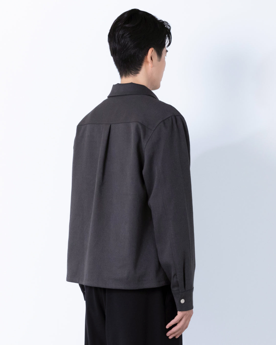 Double Zip Drizzler Jacket -gray-