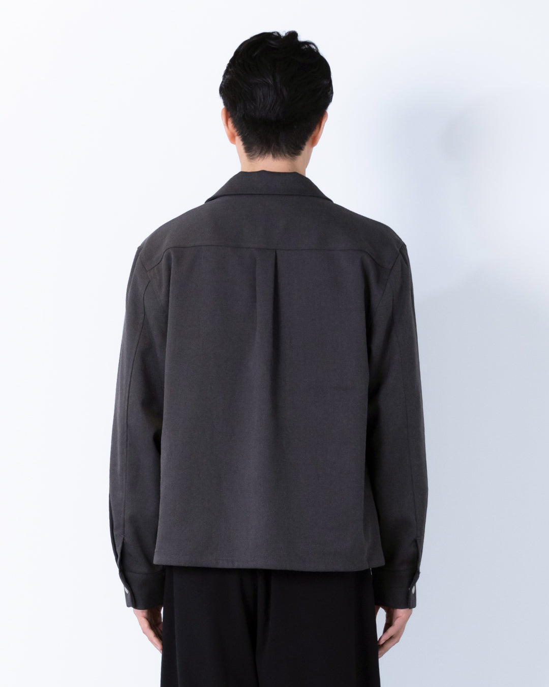 Double Zip Drizzler Jacket -gray-