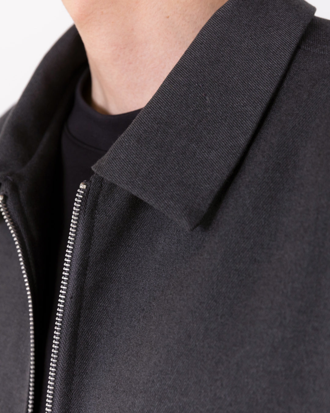 Double Zip Drizzler Jacket -gray-