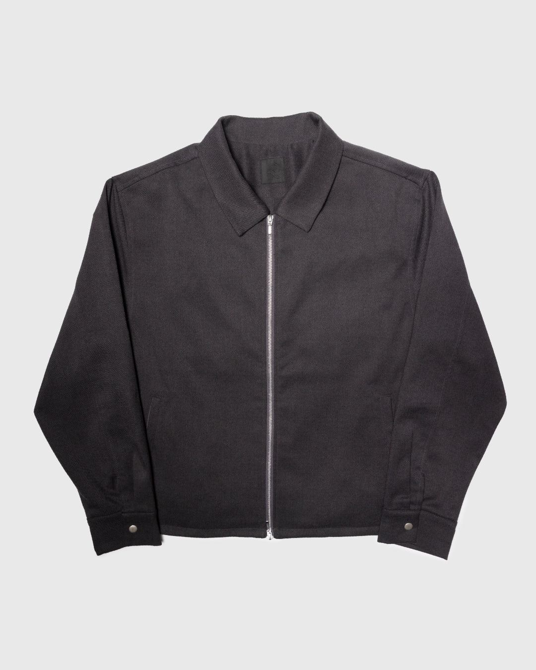 Double Zip Drizzler Jacket -gray-