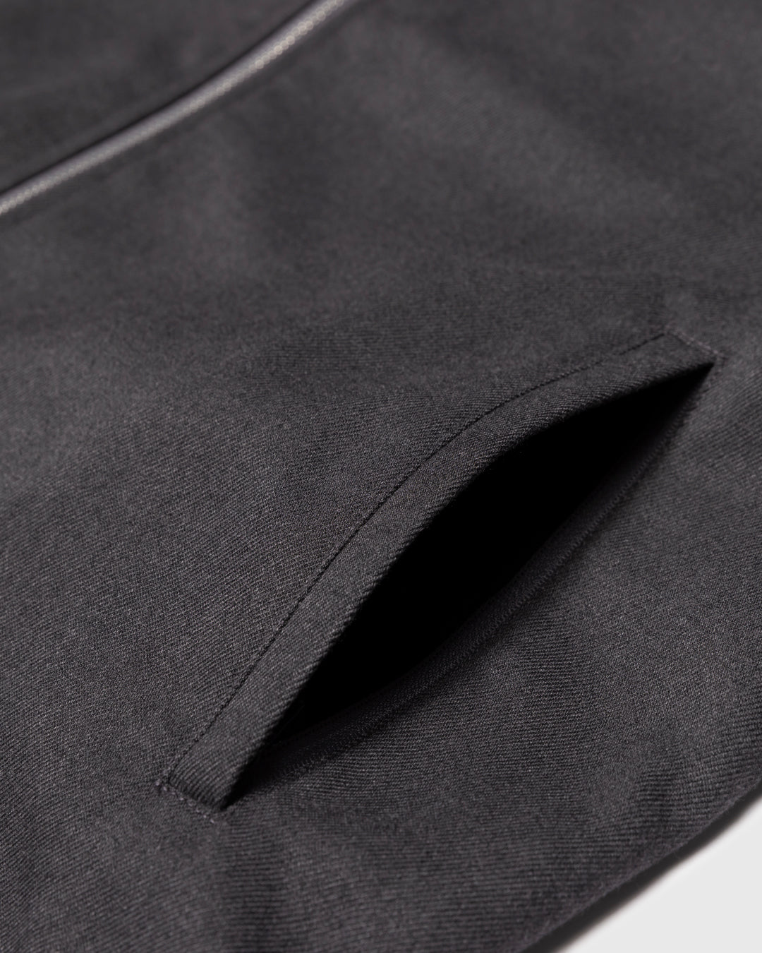 Double Zip Drizzler Jacket -gray-