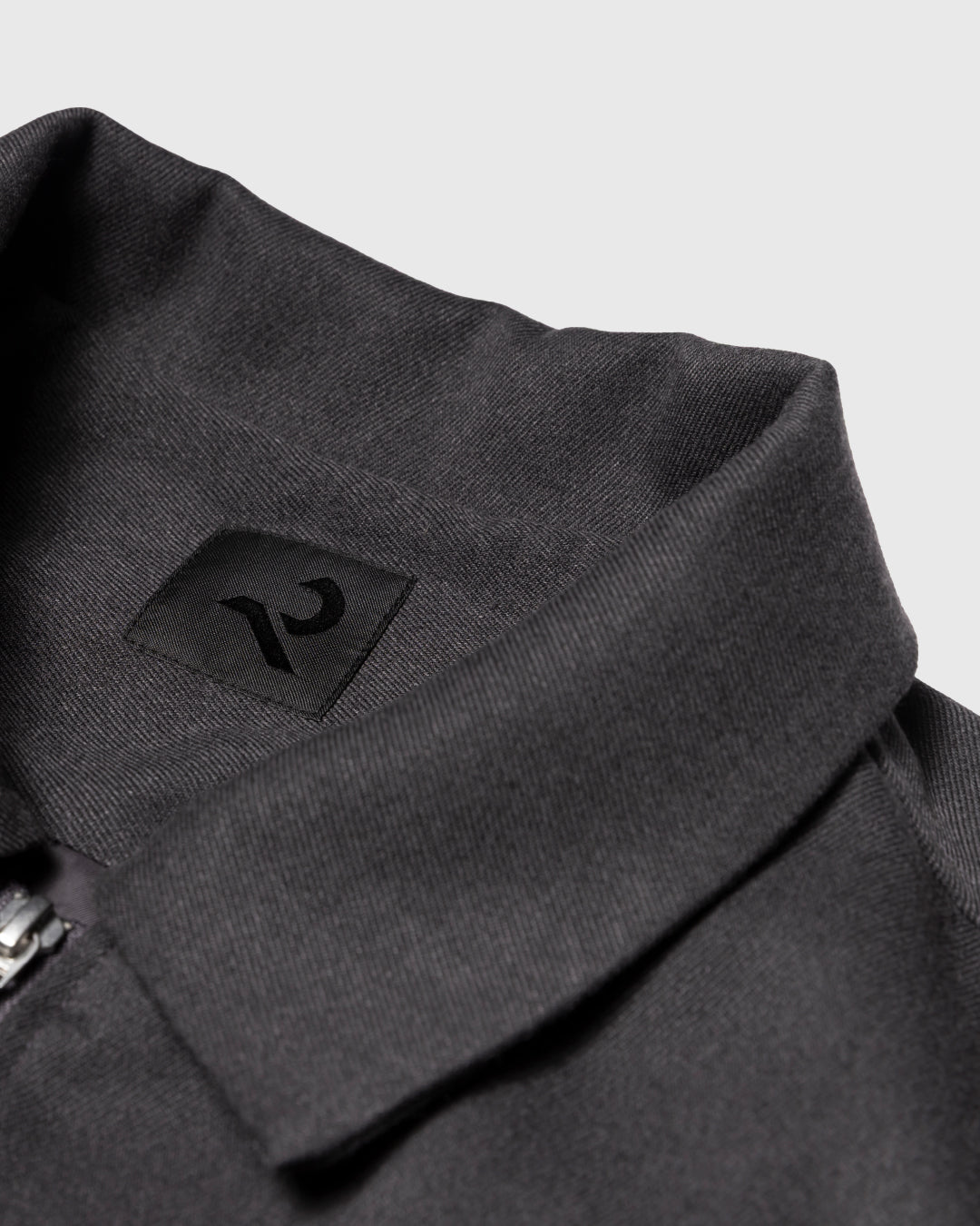 Double Zip Drizzler Jacket -gray-