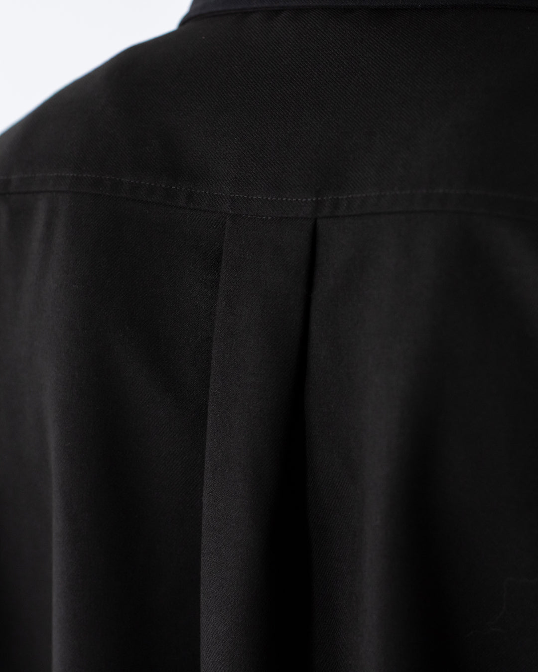 Wool Touch CPO Jacket -black-