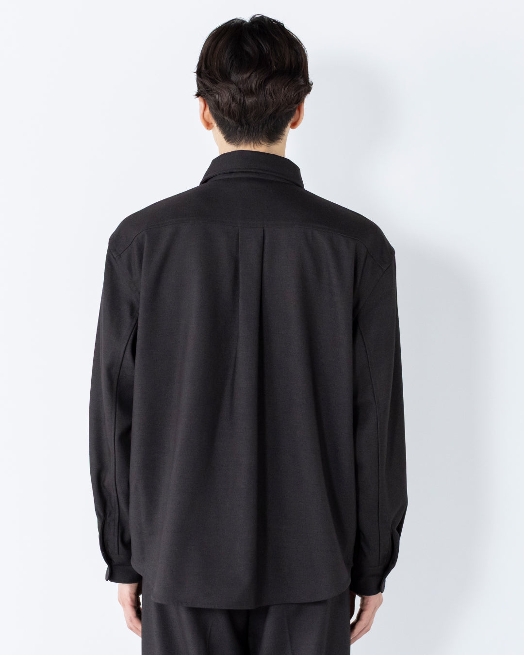 Wool Touch CPO Jacket -dark gray-