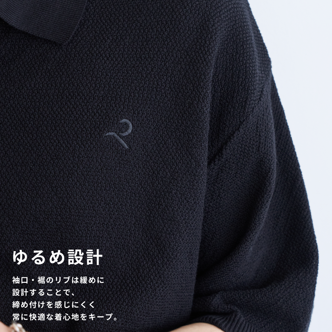 Knit Polo Shirt