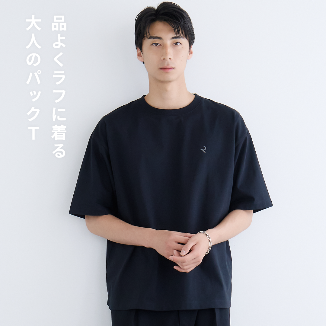 2Pack Crewneck Tee -black-