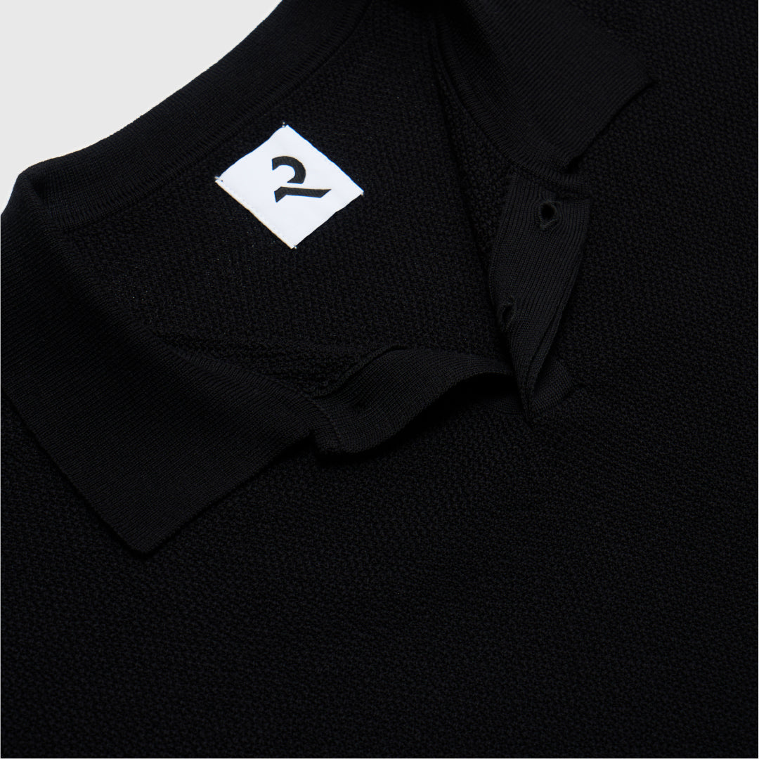Knit Polo Shirt