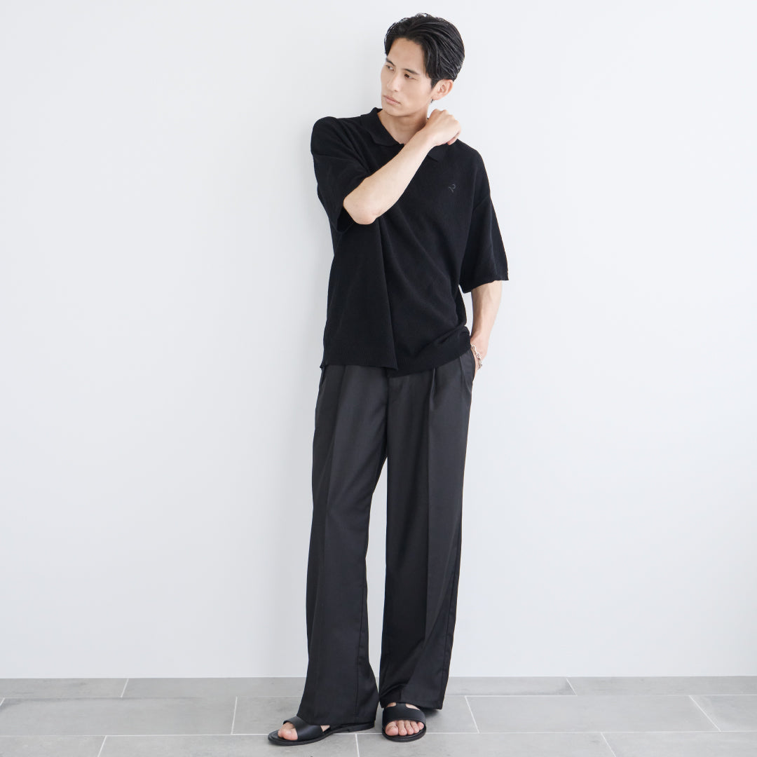 Knit Polo Shirt