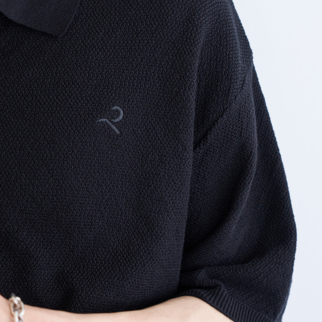 Knit Polo Shirt