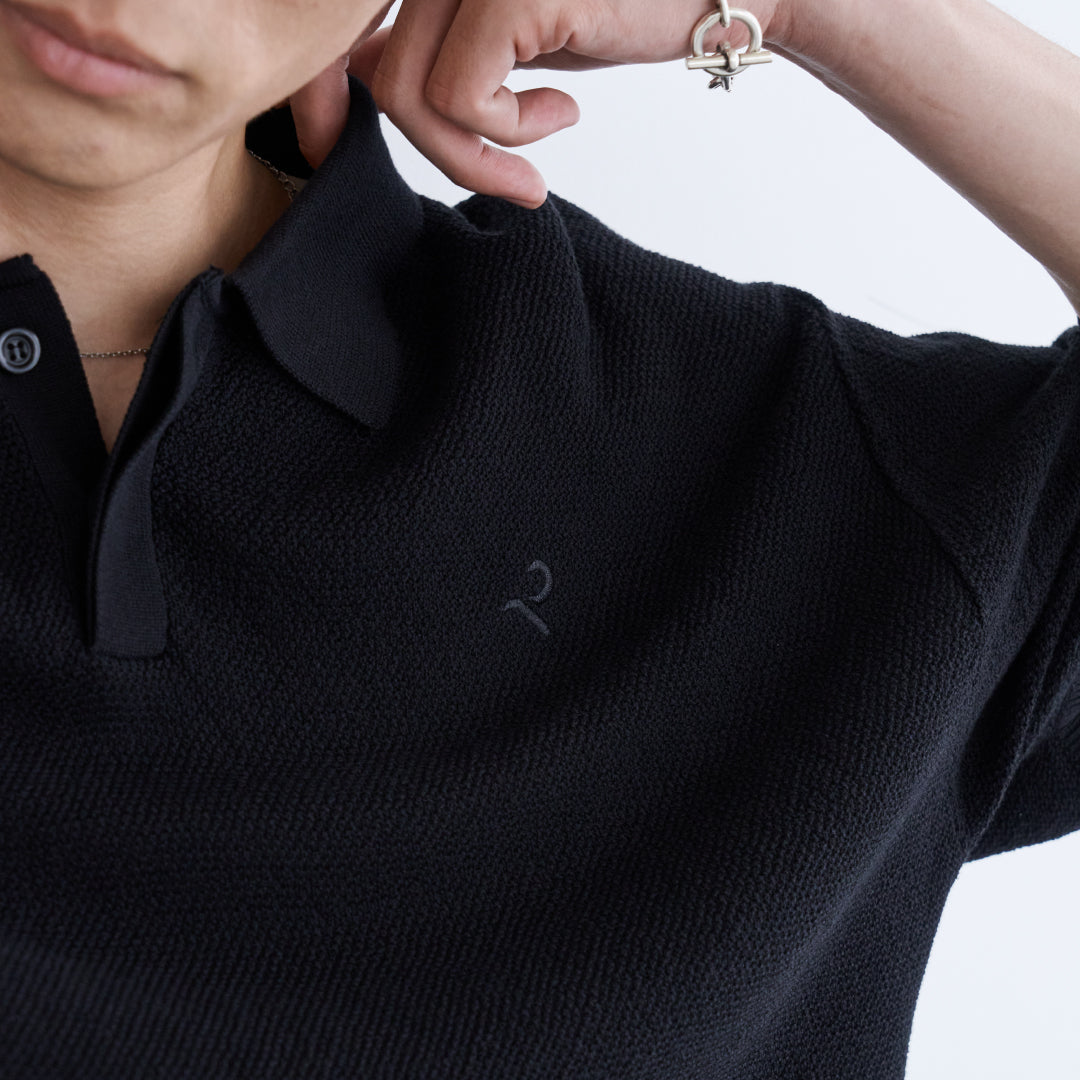 Knit Polo Shirt