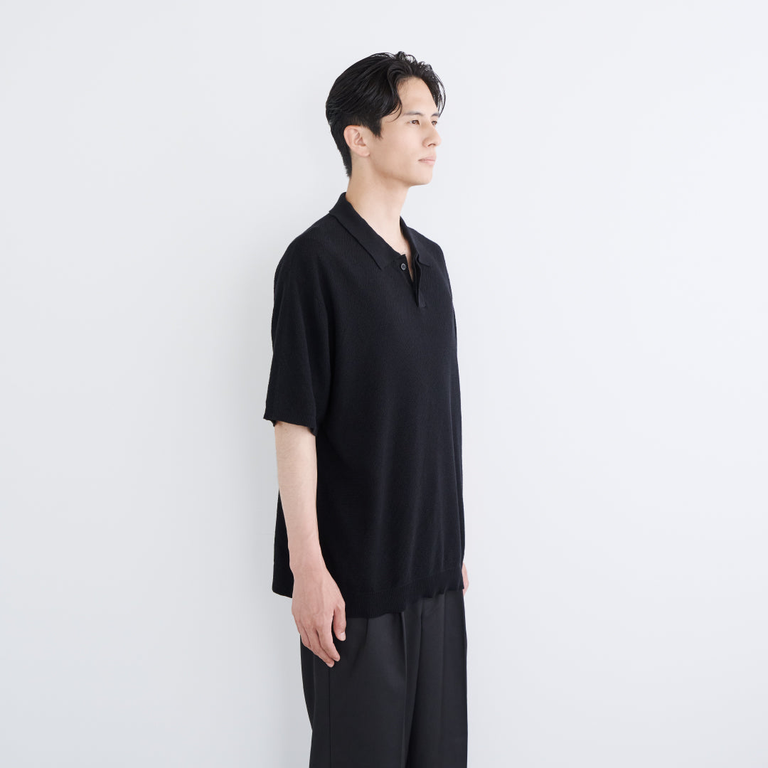 Knit Polo Shirt