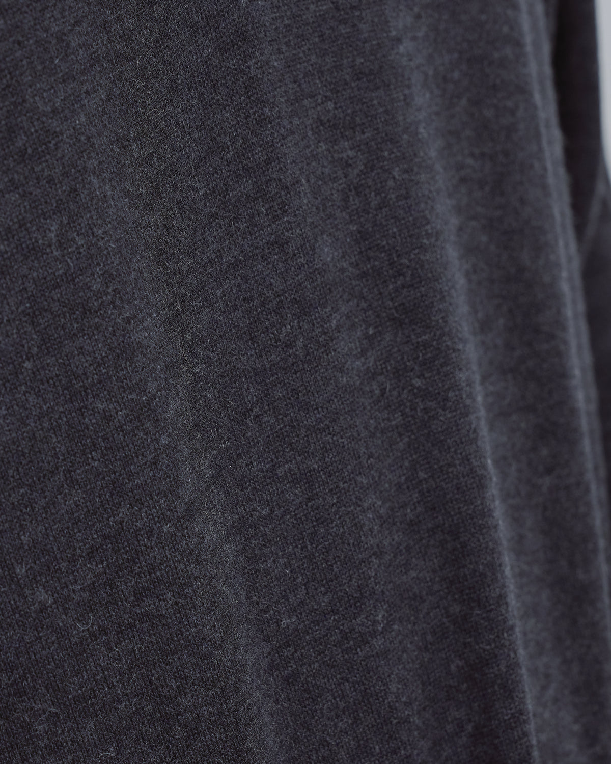 Wholegarment L/S Knit Polo -charcoal-(7)