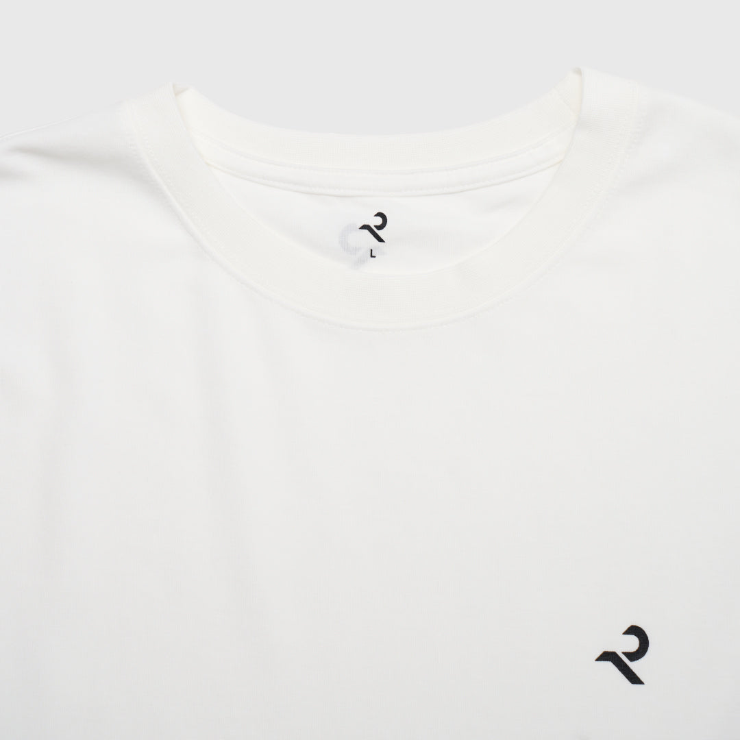 L/S Tee "WAVE" -white-