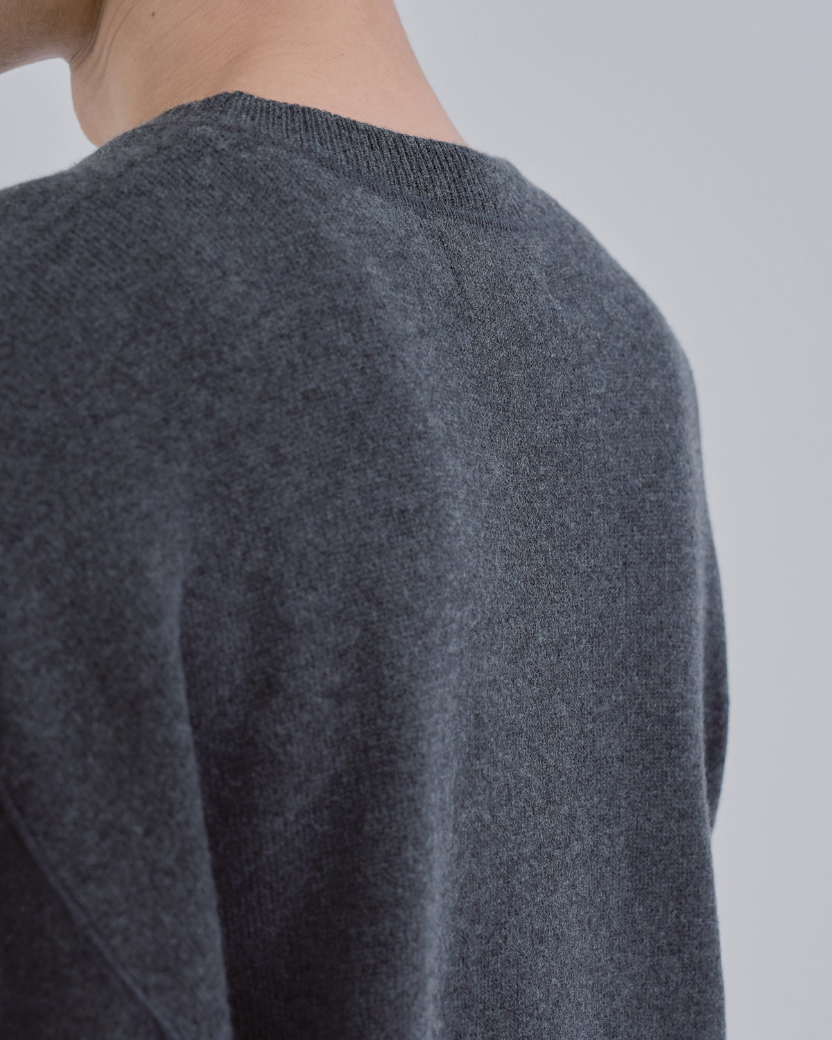 Sweat Touch Crew Neck Knit -gray-(8)