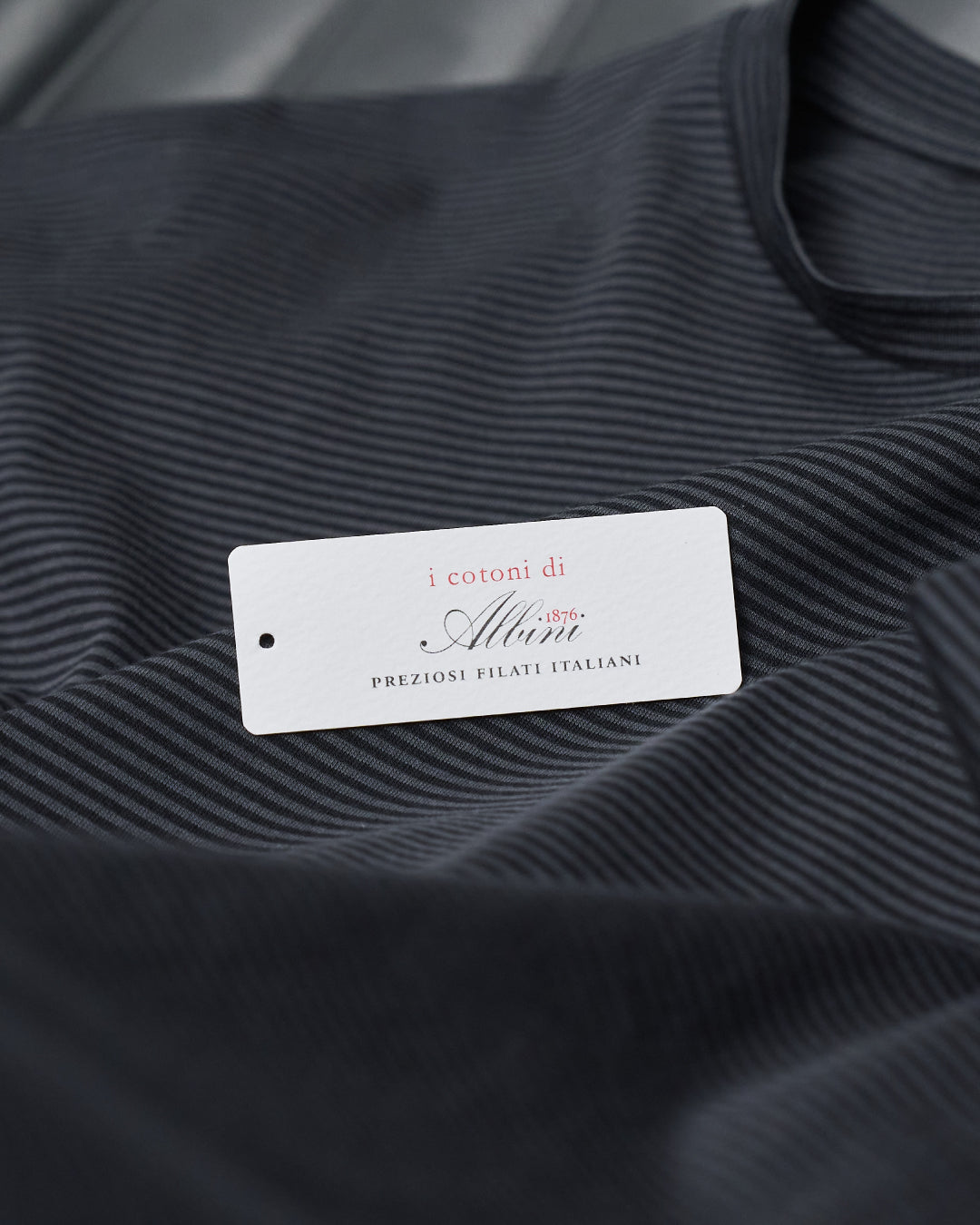 ARBINI Cotton L/S Tee -border-