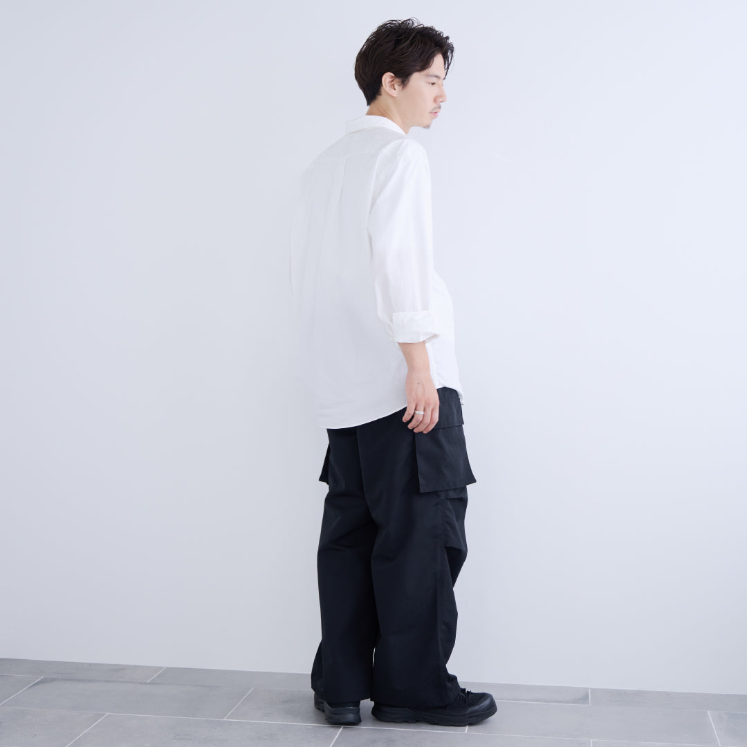 Wide Straight Cargo Pants