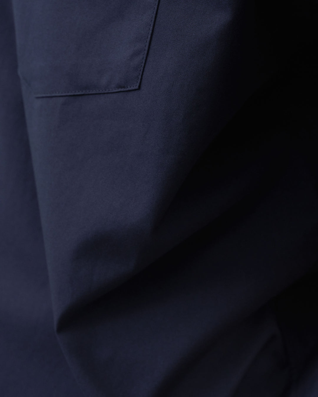 Relaxed Fit S/S Regular Collar Shirt -navy-