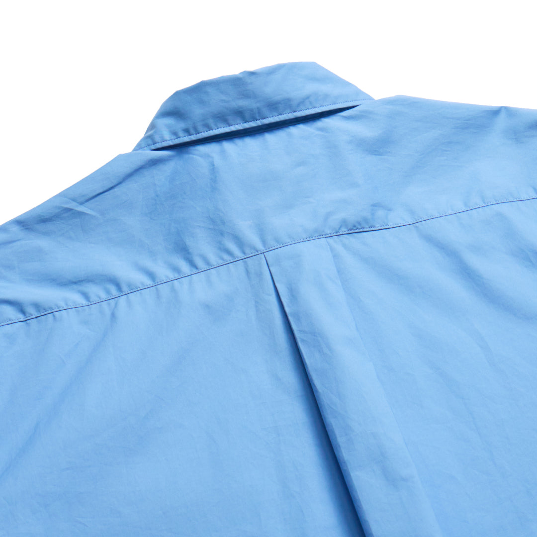 Relaxed Fit L/S Shirt -blue-