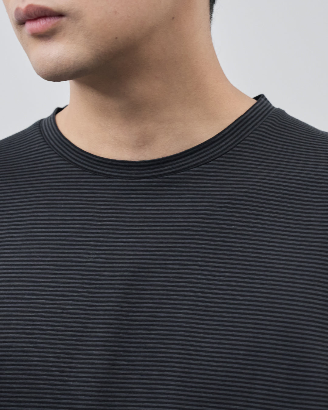 ARBINI Cotton L/S Tee -border-