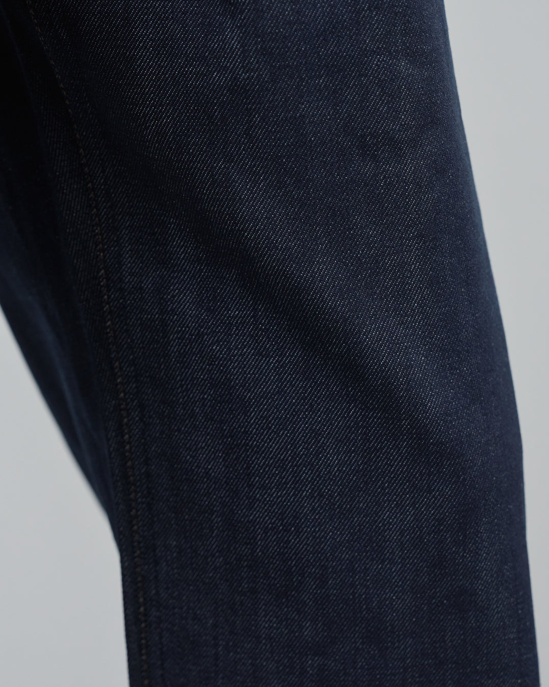 Straight Denim Pants -indigo-