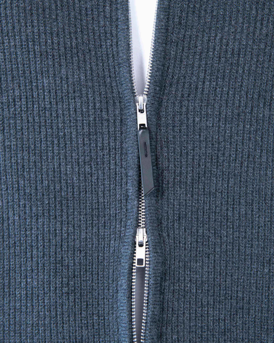 Wool Mixed Drivers Knit -dark gray-