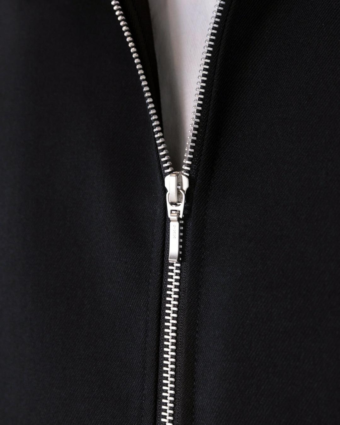 Double Zip Drizzler Jacket -black-