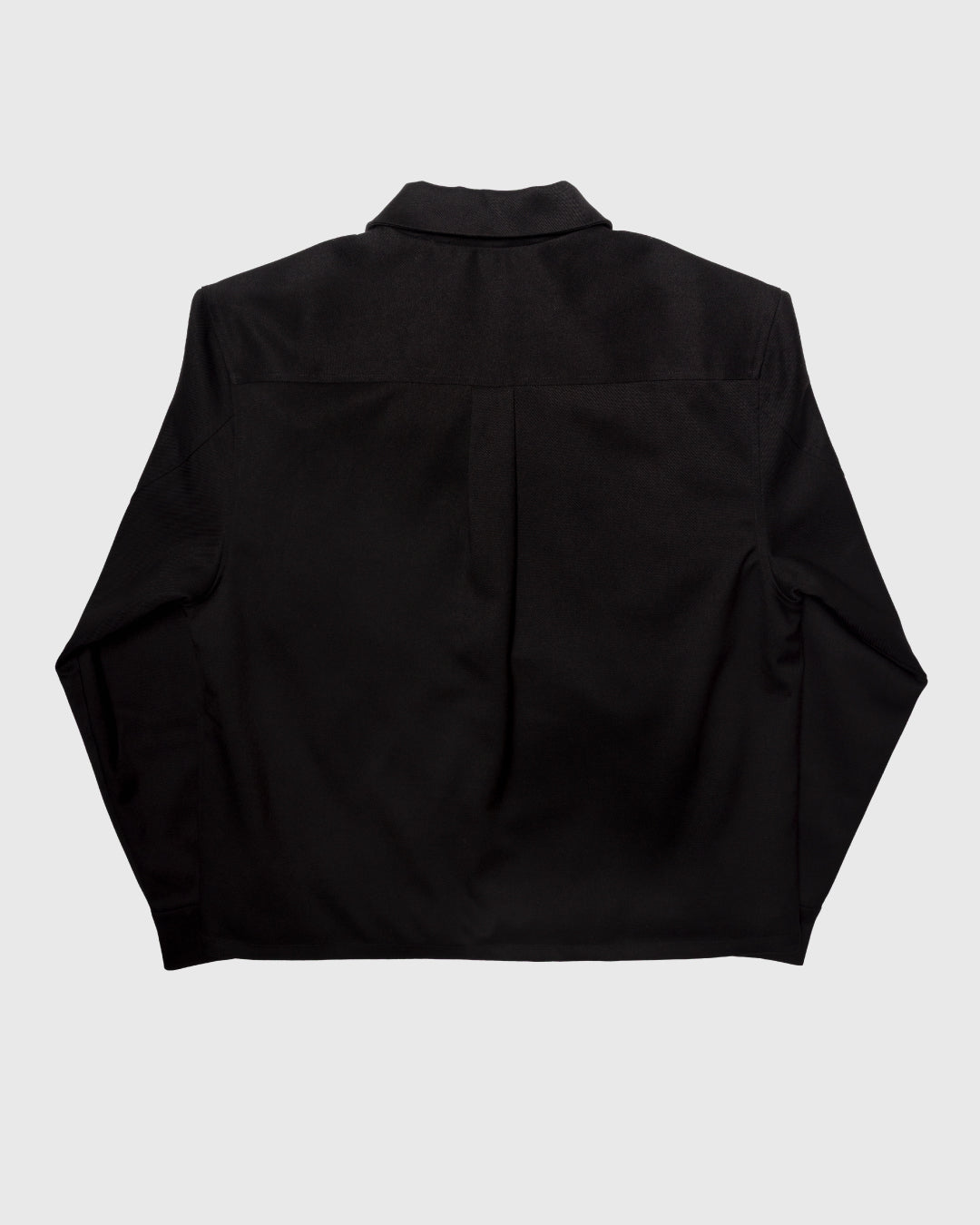 Double Zip Drizzler Jacket -black-