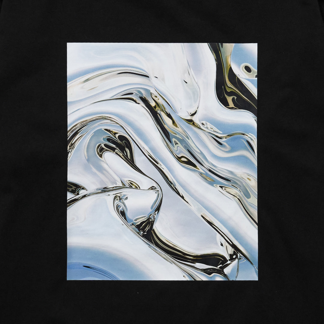 L/S Tee "flow" - black