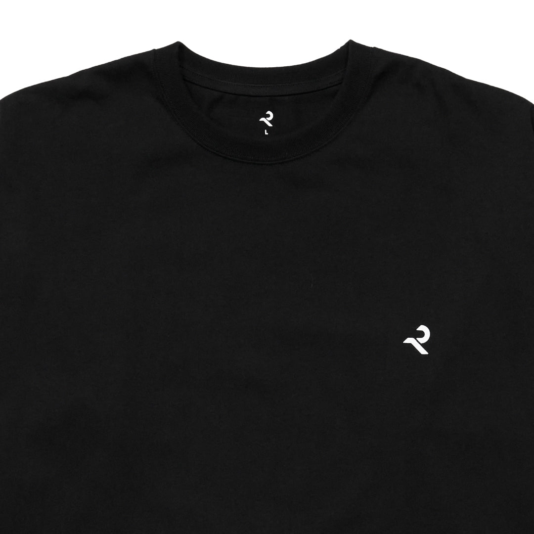 L/S Tee "flow" - black