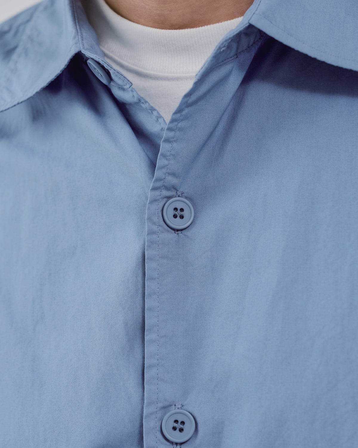 Garment Dyed L/S Shirt -blue-(8)