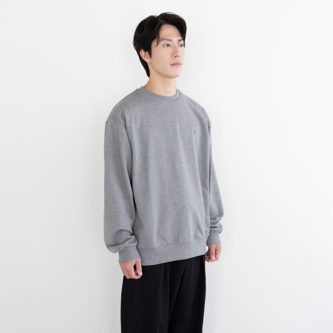 Crewneck Sweat Shirts -heather gray-