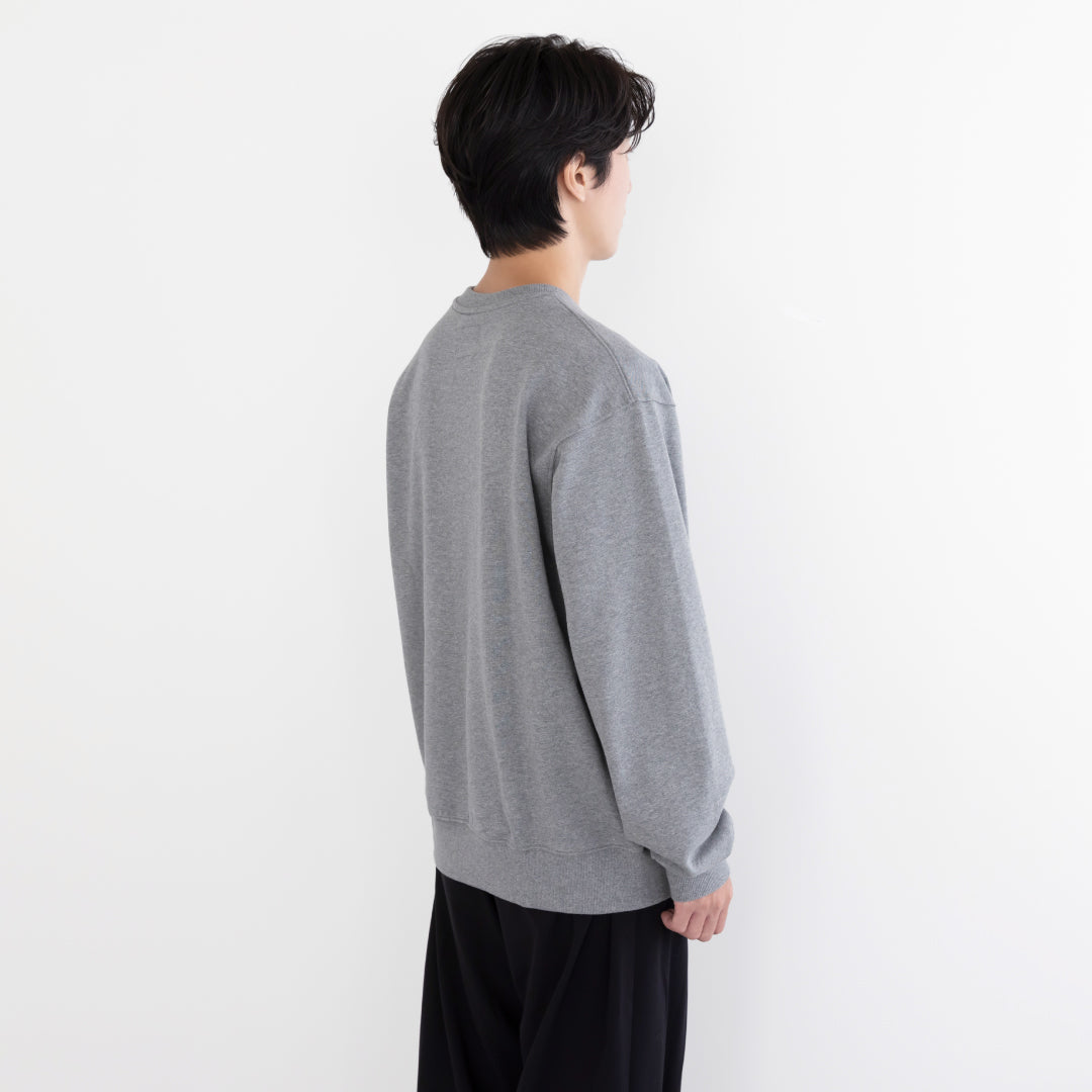 Crewneck Sweat Shirts -heather gray-