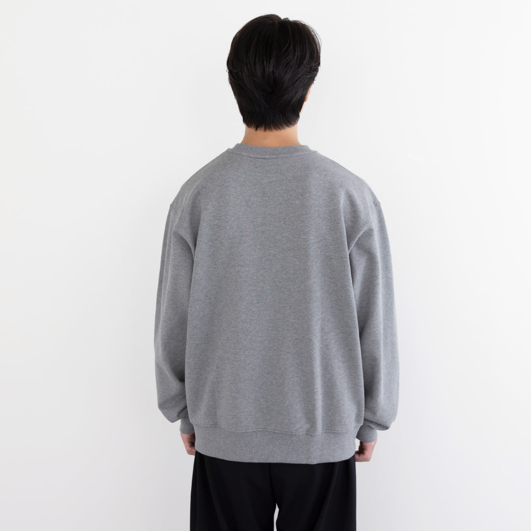 Crewneck Sweat Shirts -heather gray-