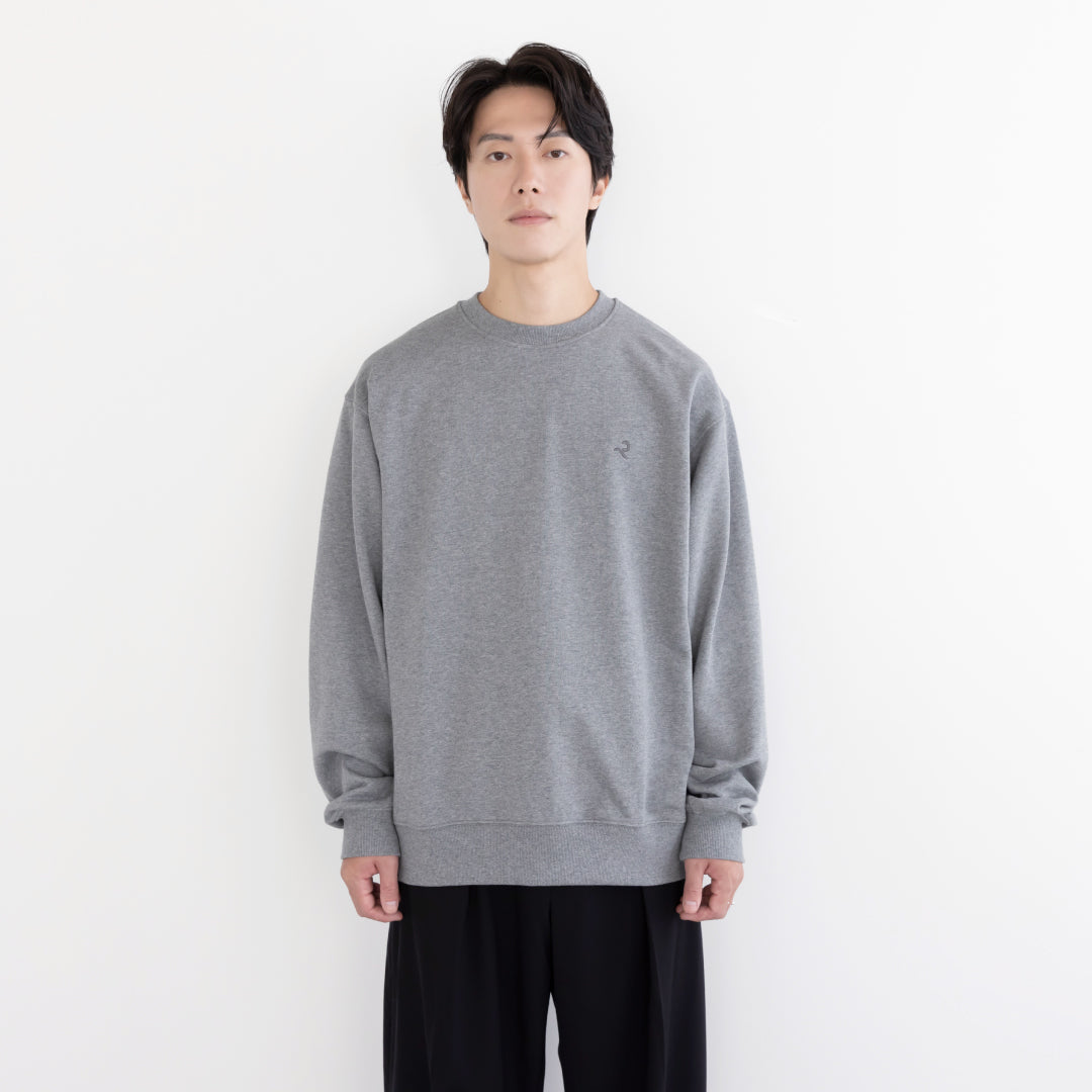 Crewneck Sweat Shirts -heather gray-