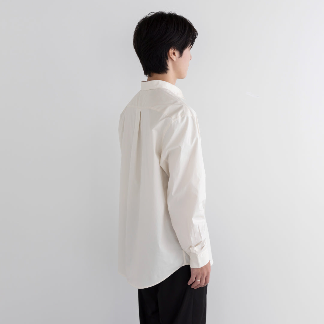 Relaxed Fit L/S Shirt -ivory-