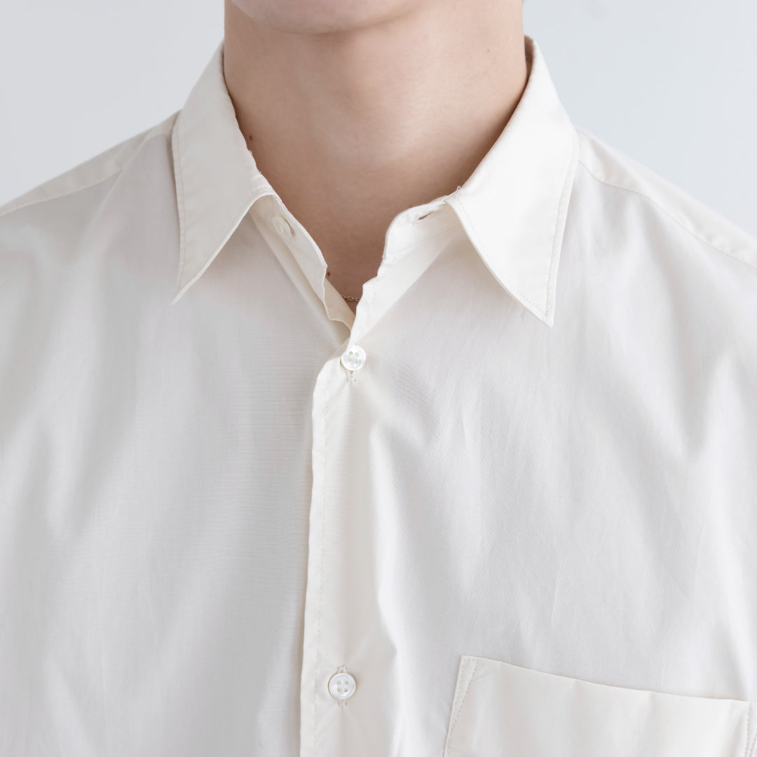Relaxed Fit L/S Shirt -ivory-