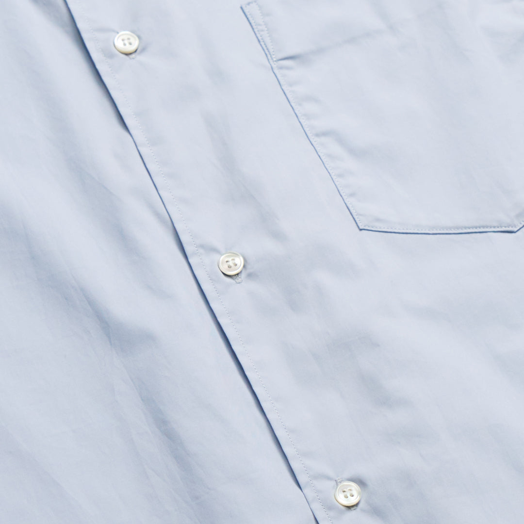 Relaxed Fit L/S Shirt -light blue-