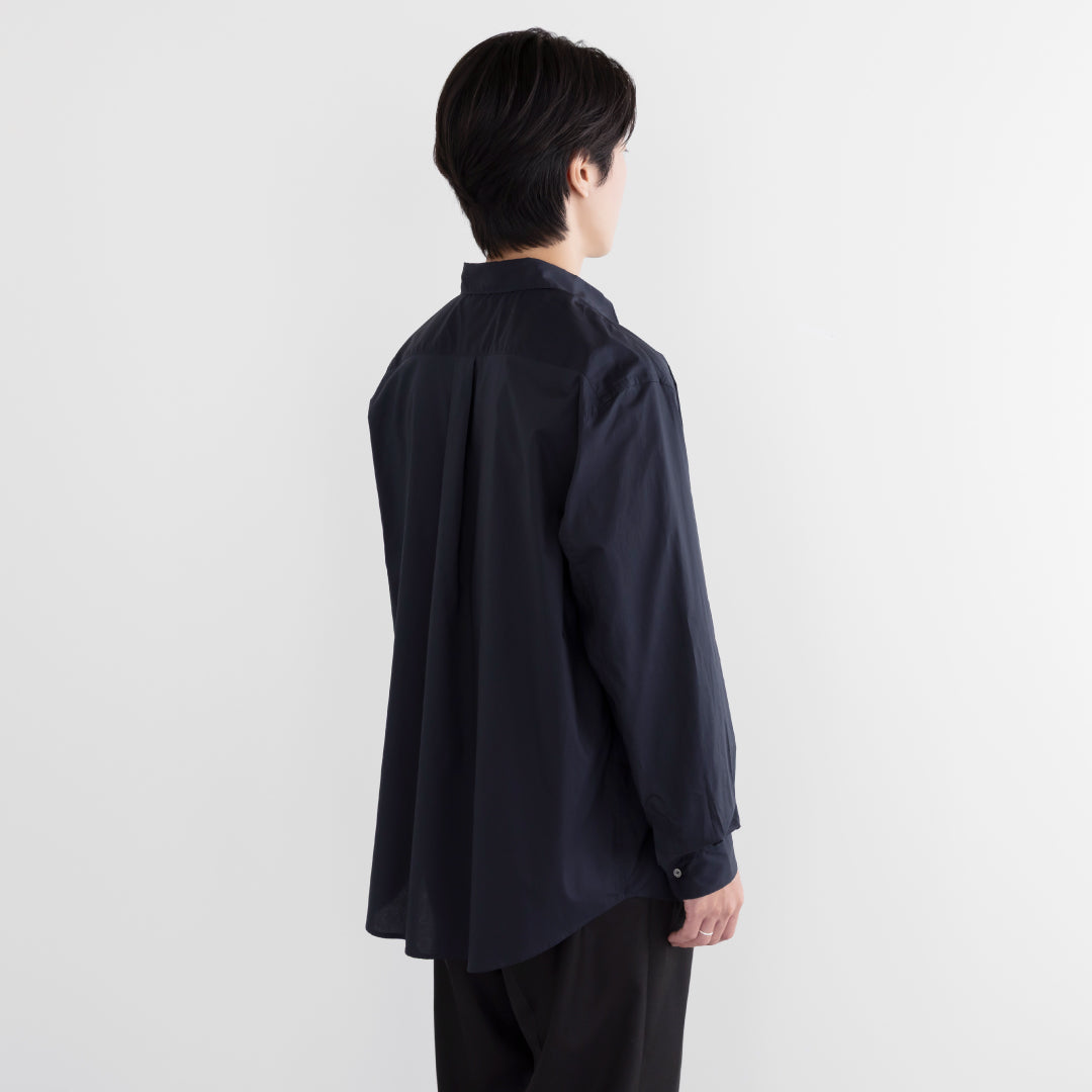 Relaxed Fit L/S Shirt -navy-